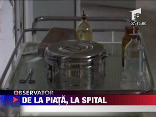 De la piata, la spital. Intoxicati de la branza