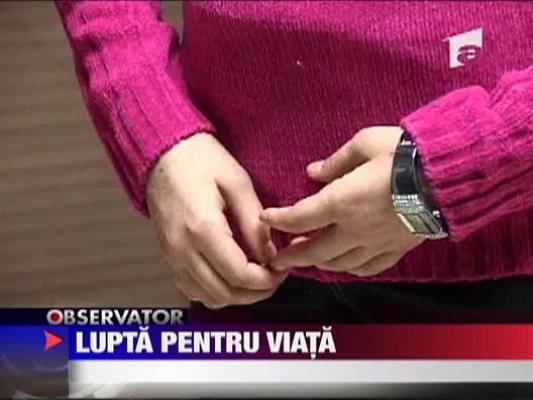 La numai 11 ani se lupta pentru viata sa