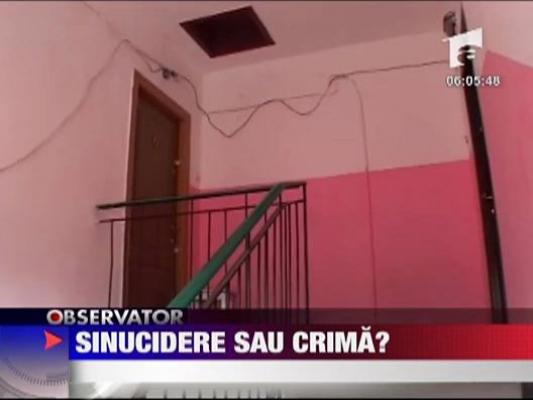 Sinucidere sau crima? A cazut de la ultimul etaj