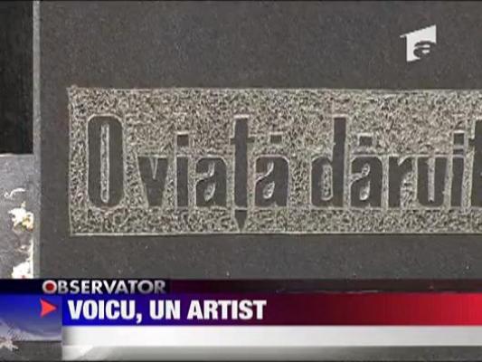 Catalin Voicu si-a facut cavou pe "Aleea Artistilor"