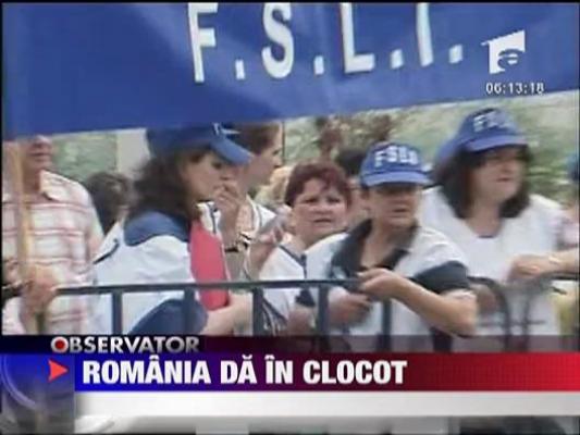 Romania da in clocot