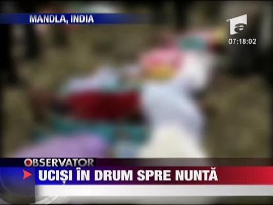 Ucisi in drum spre nunta