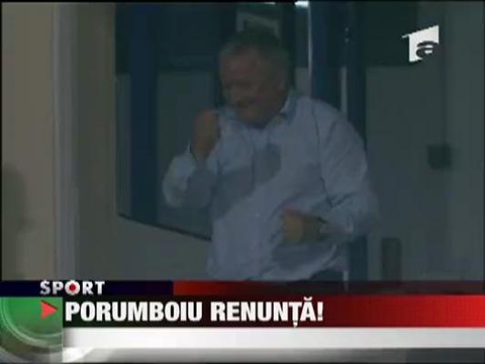 Porumboiu renunta!