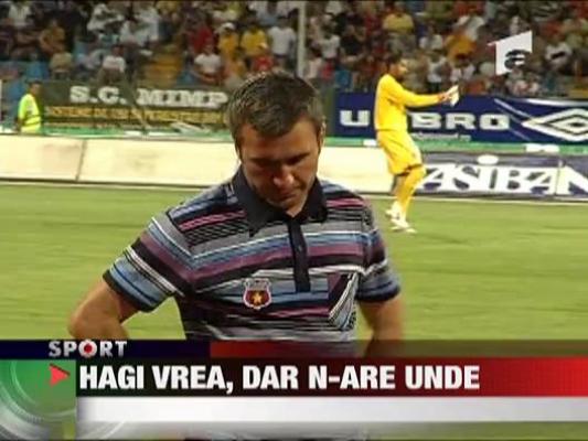 Hagi vrea,dar n-are unde