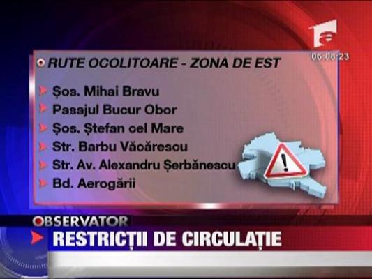 Restrictii de circulatie