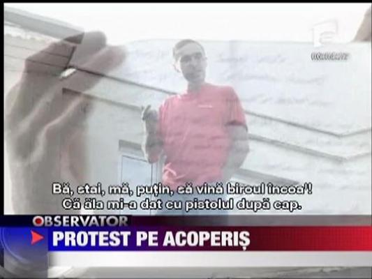 Protest pe acoperis