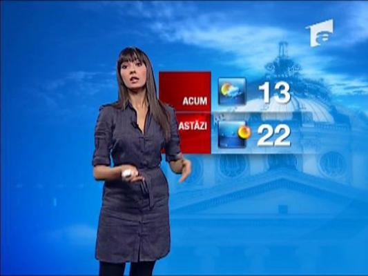 Vremea zilei de 23 mai