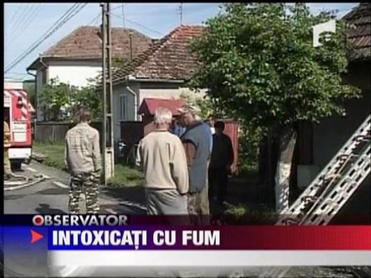 Intoxicati cu fum