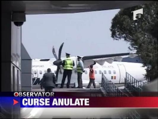 Curse aeriene anulate pe aeroportul Otopeni