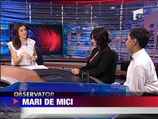 Faceti cunostinta cu doi copii de geniu: Mircea Dumitrescu si Catinca Untaru