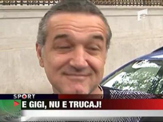 Gigi Becali a amutit: "NU mai vreau scandaluri"