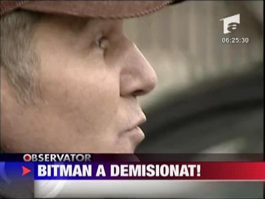 Dan Bittman a demisionat