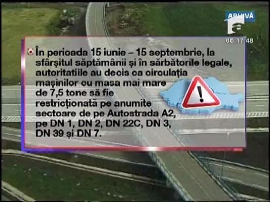 Traficul zilei de 3 iunie