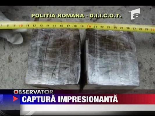 Captura impresionanta de hasis in Dolj