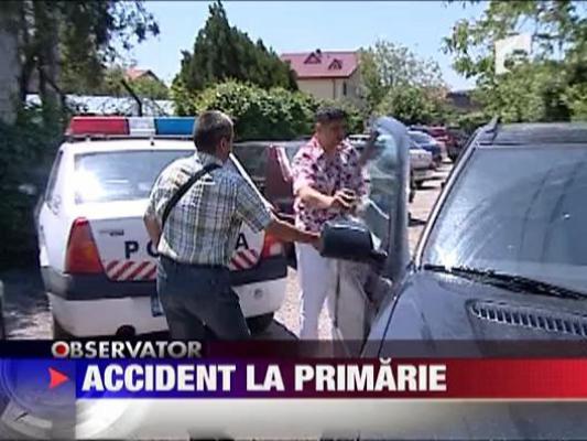 Primarul din Popesti Leordeni a accidentat un pieton