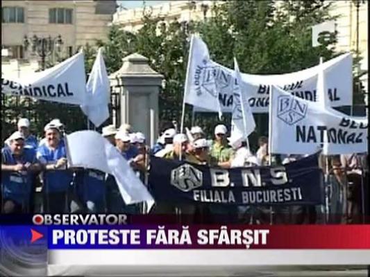 Proteste fara sfarsit