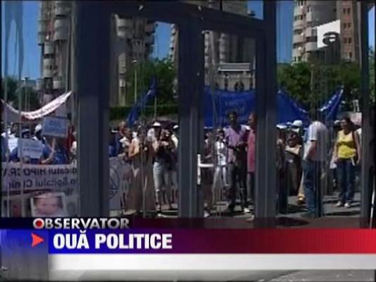 Protest cu oua