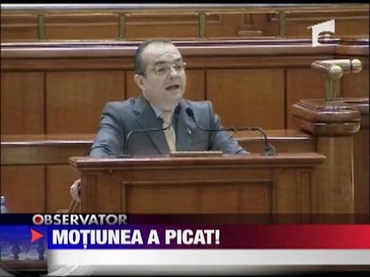 Motiunea a picat!