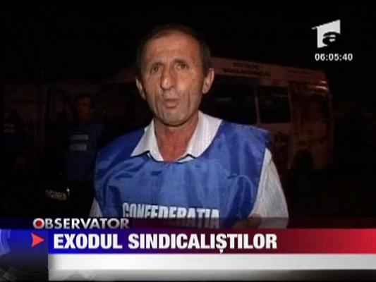 Exodul sindicalistilor