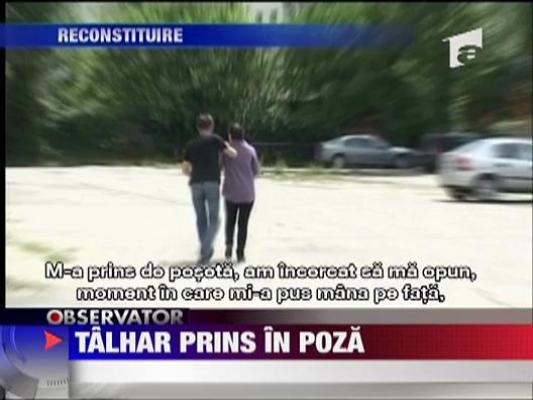 Talhar prins in poza! I-a facut poza atacatorului!