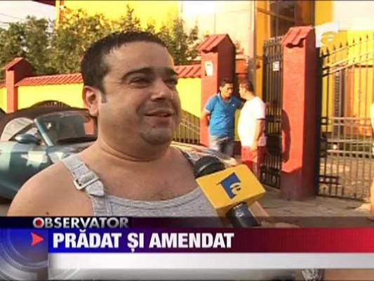 Adi Minune, amendat pentru detinere de arme