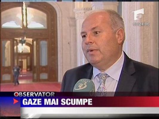 Gaze mai scumpe