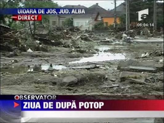 Ziua de dupa viitura ucigasa
