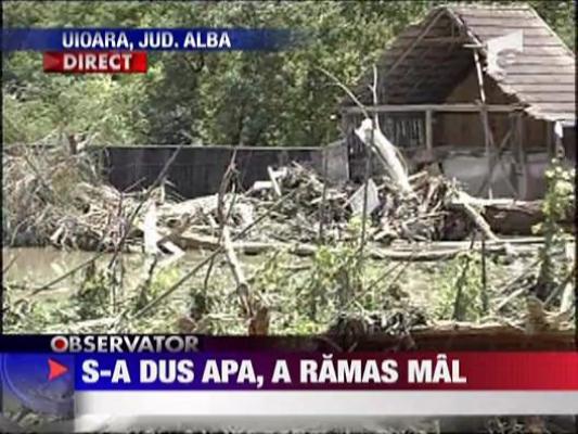 A trecut apa, a ramas mal