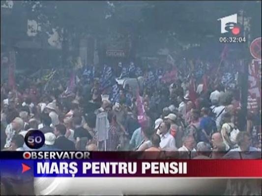 Mars pentru pensii
