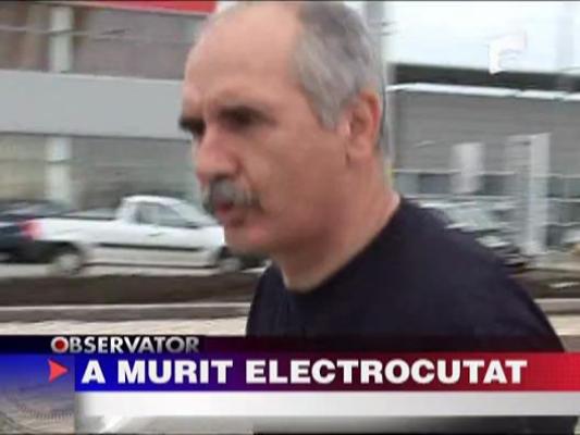 Electrocutat la munca
