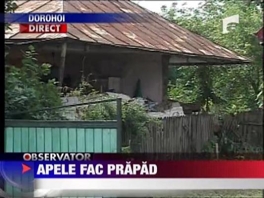 Apele fac prapad in Dorohoi