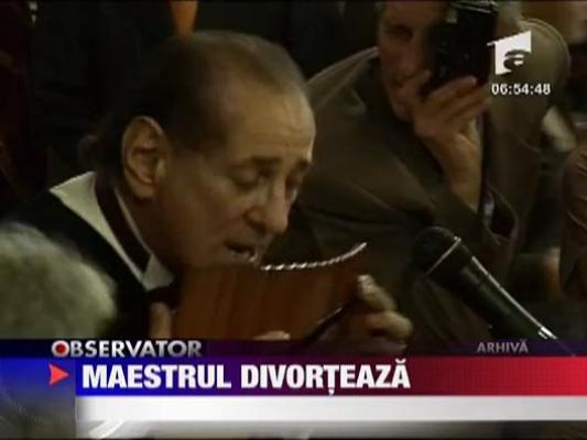 Gheorghe Zamfir divorteaza