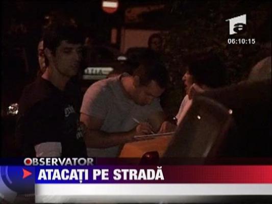 Atacati pe strada