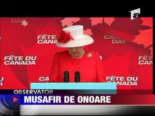 Regina Elisabeta, oaspete de onoare de ziua Canadei