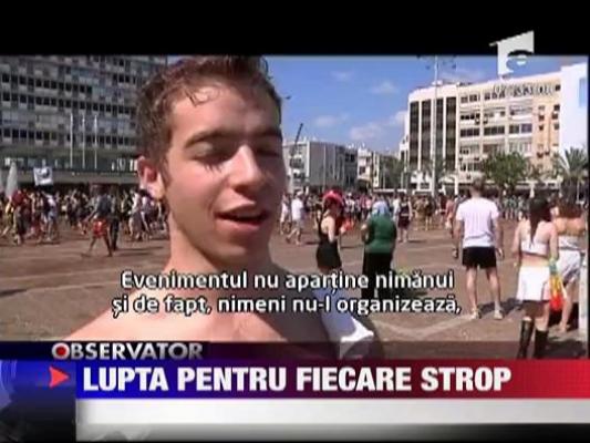 Lupta pentru fiecare strop in Israel