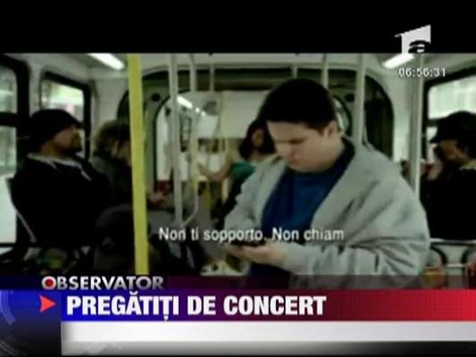 Proconsul se pregateste de concert