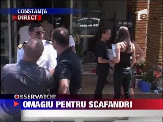 Omagiu pentru scafandrii morti la Tuzla