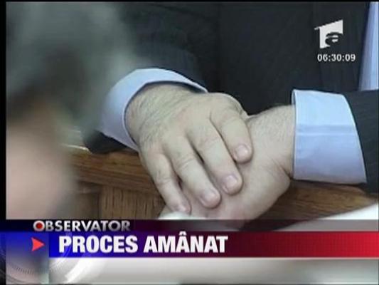 Procesul lui Catalin Voicu s-a amanat pana in septembrie