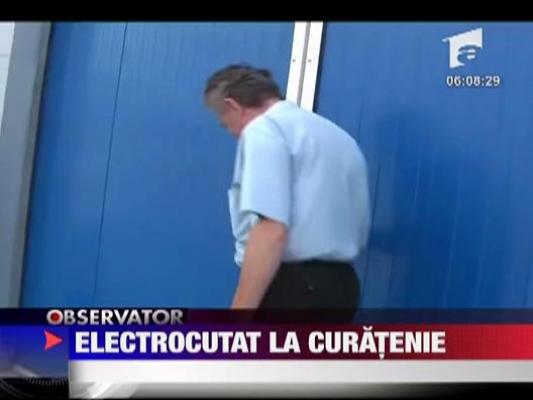 A murit electrocutat cand facea curatenie