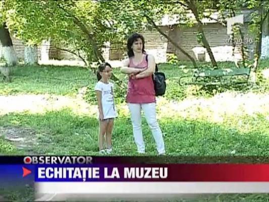 Echitatie la muzeu