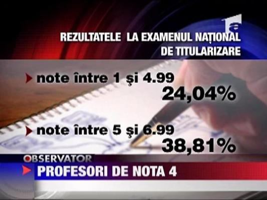 Profesori de nota 4!