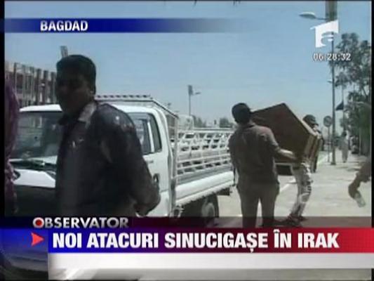 Noi atacuri sangeroase in Irak