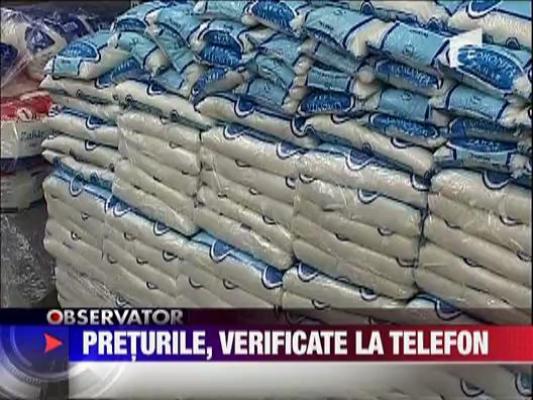 Preturile comparative la produsele de baza, verificate pe Internet