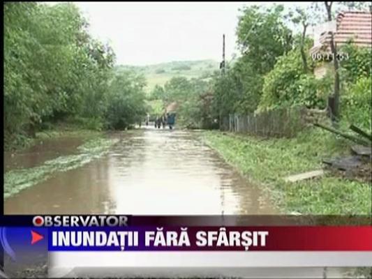 Inundatii devastatoare in judetul Mures