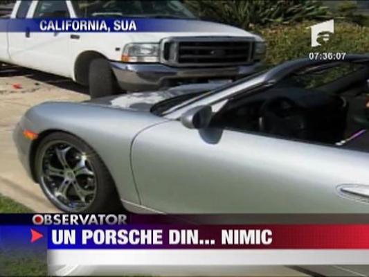 A reusit sa faca rost de un automobil Porsche din.. nimic