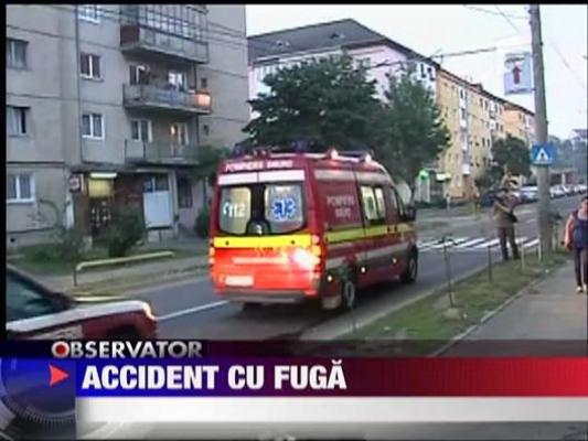 Craiova: Accident cu fuga