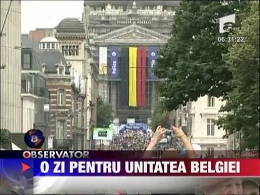 O zi pentru unitatea Belgiei
