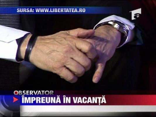 Ilie Nastase si Brigitte Sfat, impreuna in vacanta