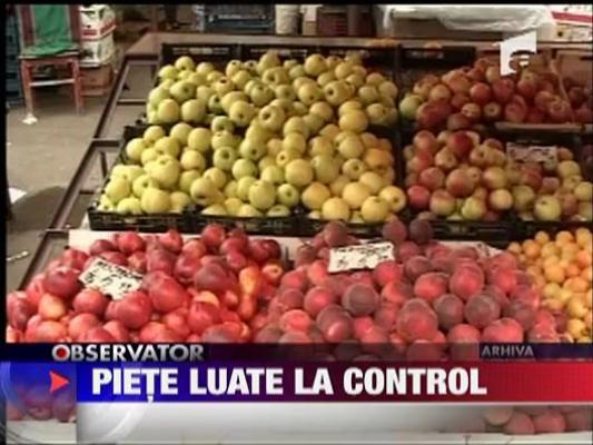 Piete luate la control