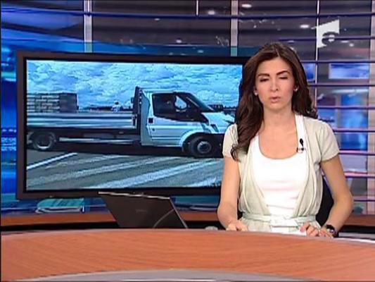 Politistii, TIR-ul si autostrada